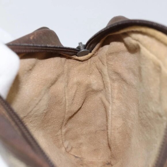 GUCCI GG Supreme Web Sherry Line Clutch Bag PVC Beige 63 014 3553 Auth am9488 - Picture 12 of 16